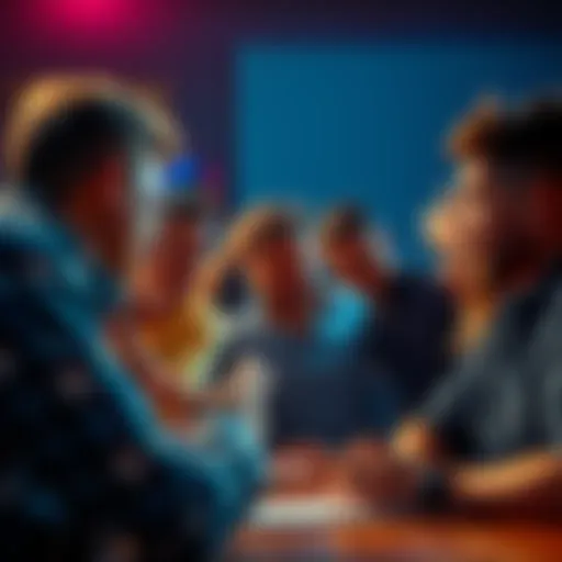 Group of people passionately discussing their frustrations on August 15, 2026