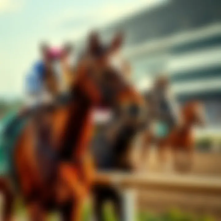 Rare Double Disqualification at Canterbury Park Racehorses and jockeys at Canterbury Park during a rare double disqualification event