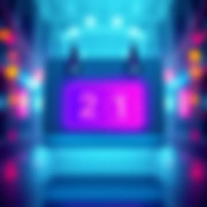 A calendar with a highlighted date and event icons representing RBI activities