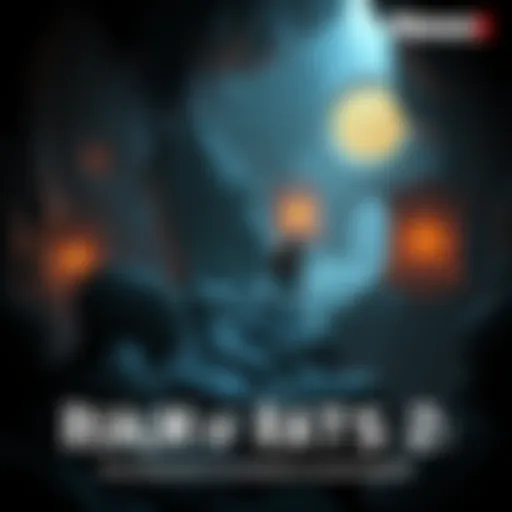 A player navigating through a dark, mysterious realm filled with rats and unique challenges.