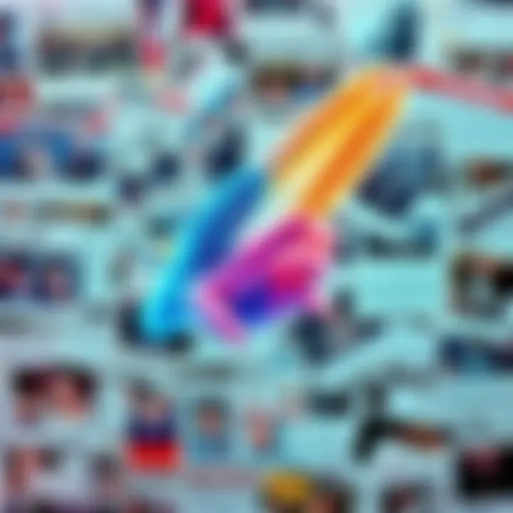 A collage of newspaper headlines and social media posts reflecting impactful recent events, showing mixed reactions from society.