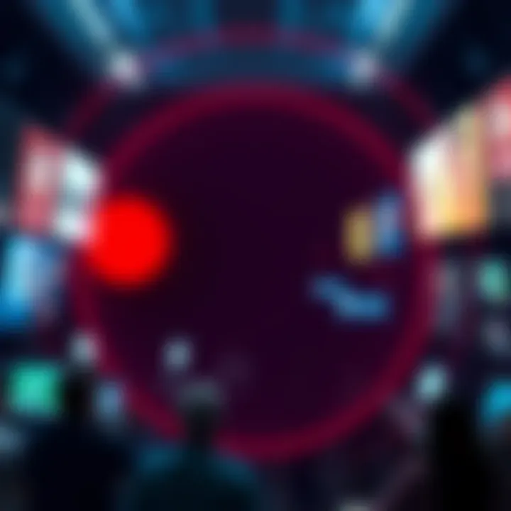 A bright red circle displayed on various online platforms, sparking curiosity and discussion among people.