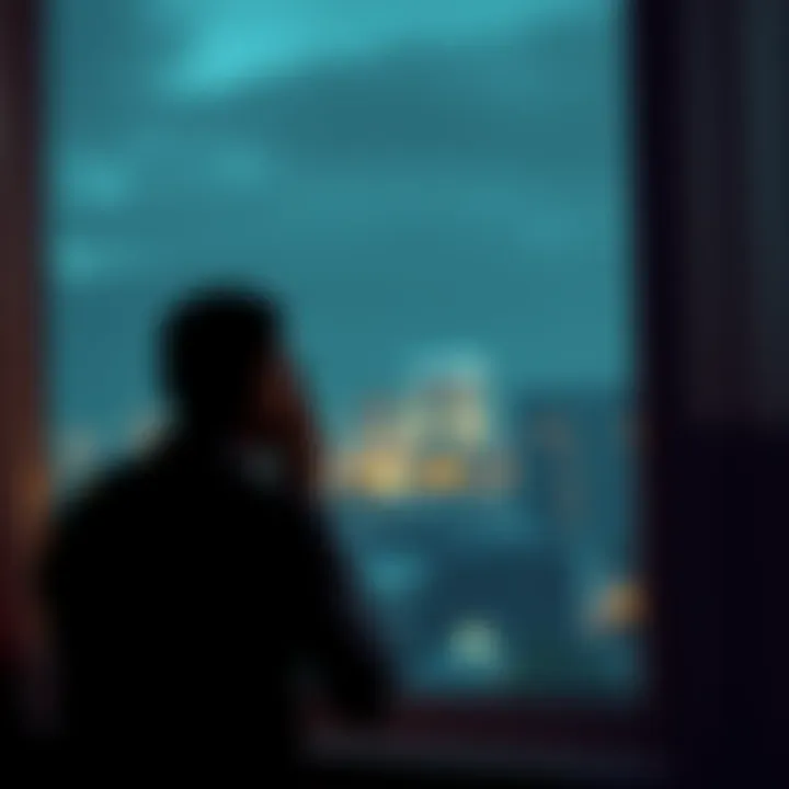 A thoughtful person looking out a window, pondering missed opportunities and the importance of effort.