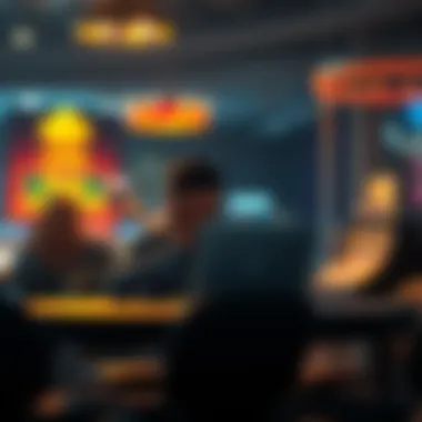 Reflection on Gambling A person sitting at a table with a laptop, contemplating their recent gambling experience, showing mixed emotions of relief and concern.