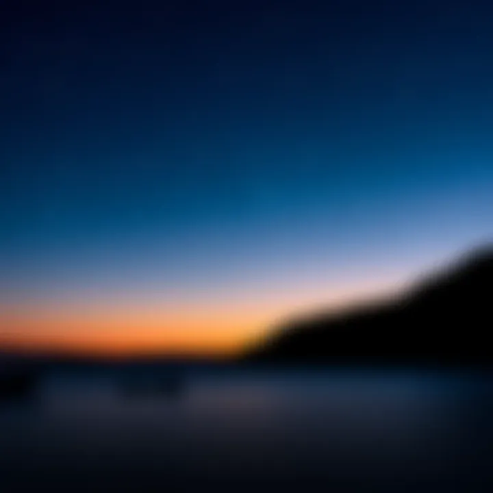 A calm night sky filled with stars and a serene atmosphere, symbolizing focus and patience during leisure moments.