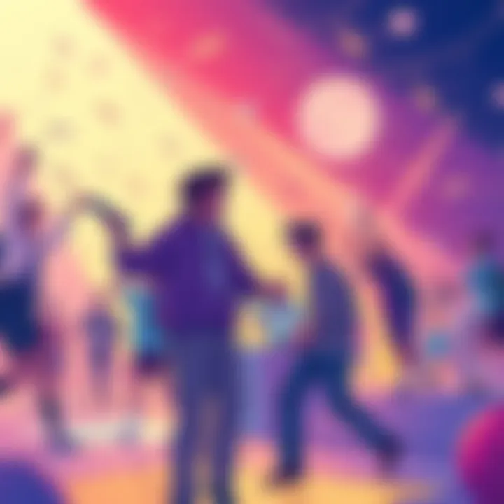 A vibrant illustration showing people engaged with reloads in the mfers community, highlighting new dynamics and interactions.