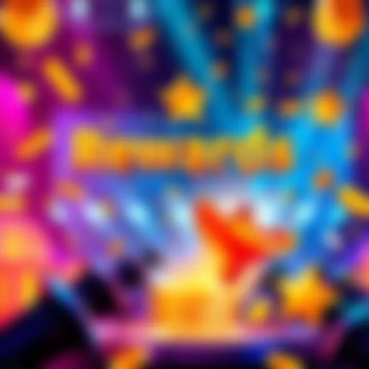 Rewards Announcement A vibrant graphic showcasing bonuses and daily reload opportunities with excitement and urgency