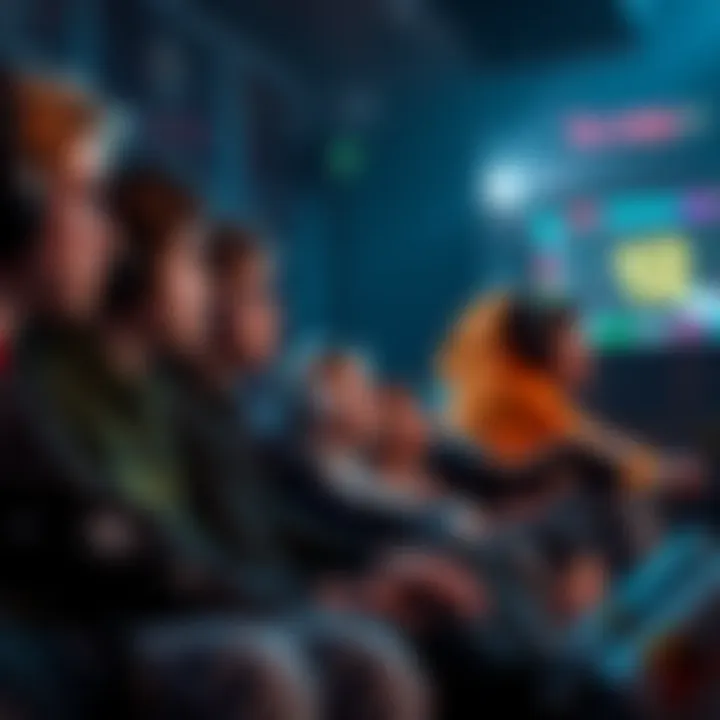 Sad gamers remembering a friend A group of gamers sitting together, looking somber as they remember a beloved player who passed away