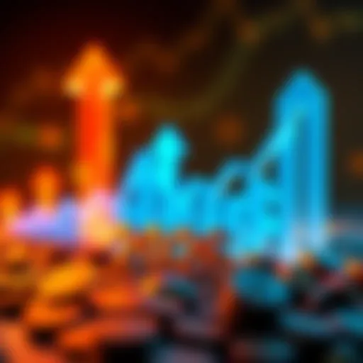 A visual representation of salary growth trends and projections for 2026, featuring upward arrows and financial symbols.