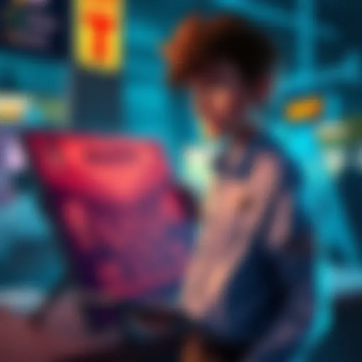 A character named Santi standing next to his game board, looking frustrated as people discuss the situation online.