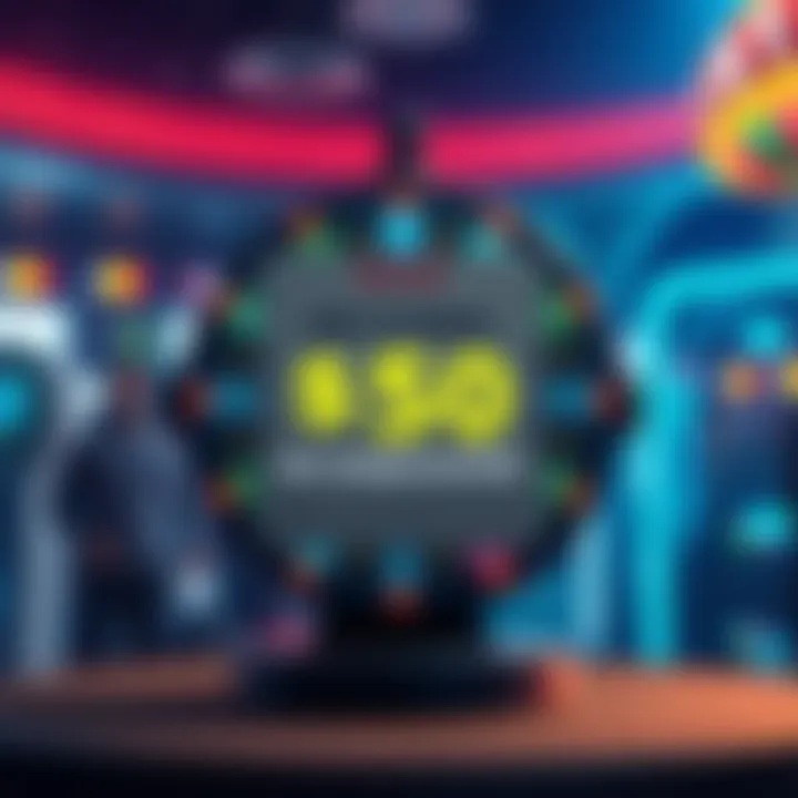 A notice displaying the Scratch Card and Prize Wheel are offline on the BVX platform, with a $50 compensation announcement