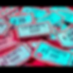 A pile of scratch-off lottery tickets with no winning messages, showcasing disappointment