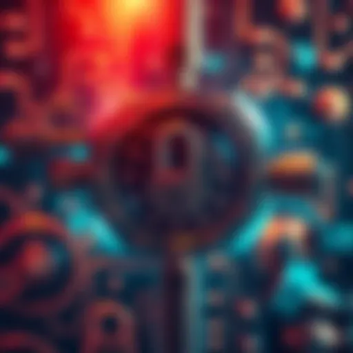 A visual representation of a trust-inspiring mechanism, showing gears and locks, symbolizing security and effectiveness.