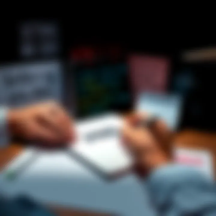 A person writing down their goals for 2026 on a notepad with a pen, surrounded by motivational quotes and a calendar