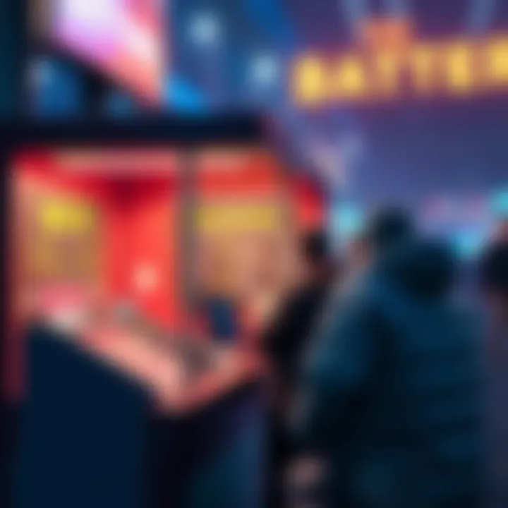 A person placing a bet quietly at a small betting station without flashy promotions
