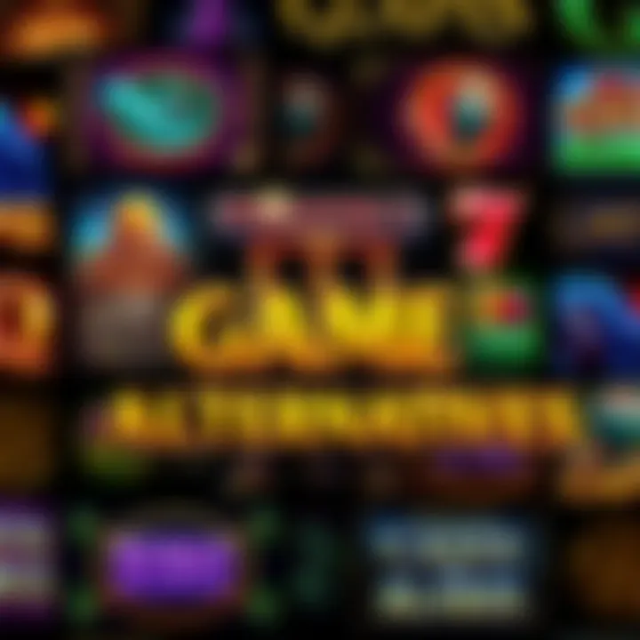 A collage of popular slot games with Pompeii and Gates of Olympus highlighted, showcasing vibrant symbols and bonus multipliers.