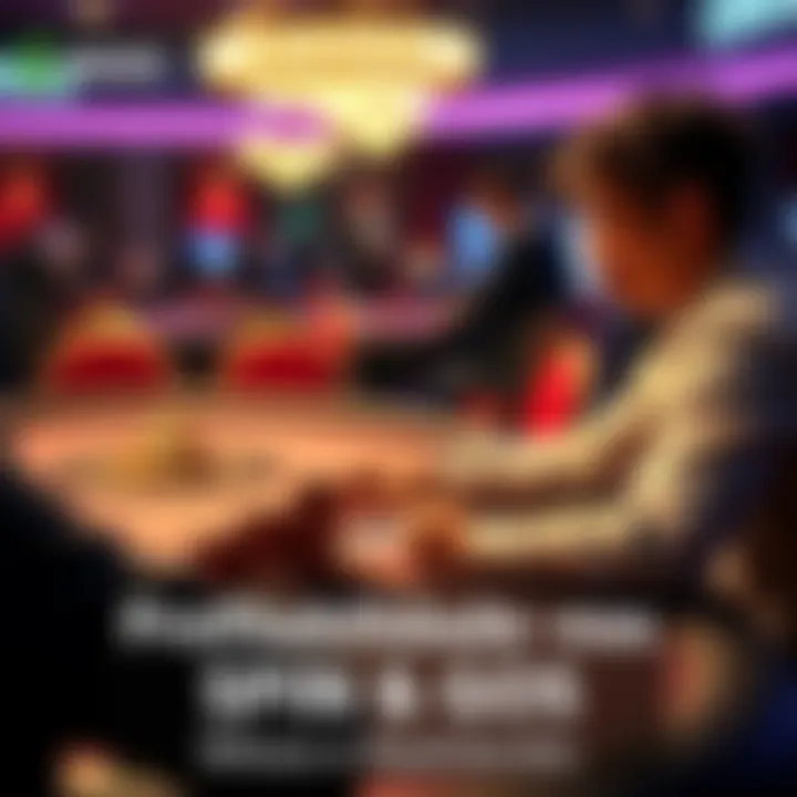 A player sitting at a poker table focused on a Spin & Gos game, with chips and cards in front of them, analyzing strategies to improve profitability.