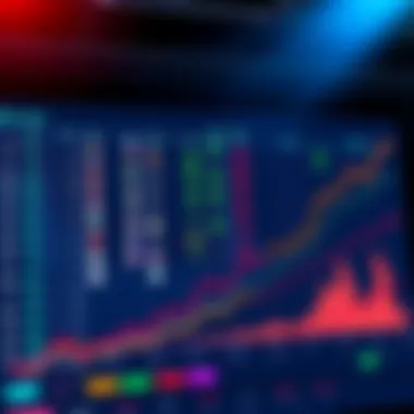 Sports Betting Chart A colorful chart showing odds for sports betting between -200 and +200, with highlights on key selections, and a graph representing potential profit trends.