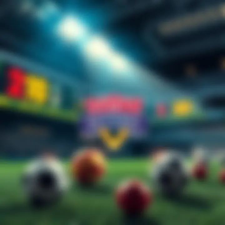 An image showing a sports betting selection with odds and sports logos, illustrating tips for maximizing returns.