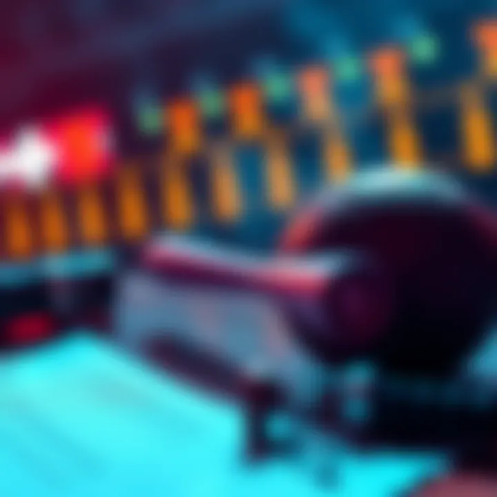 A visual representation of sports betting with odds and a betting slip.