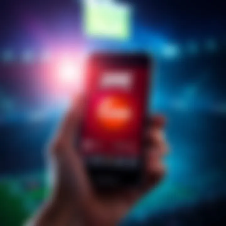 A graphic showing a smartphone displaying a betting app with a turbo button, representing the need for faster betting options.