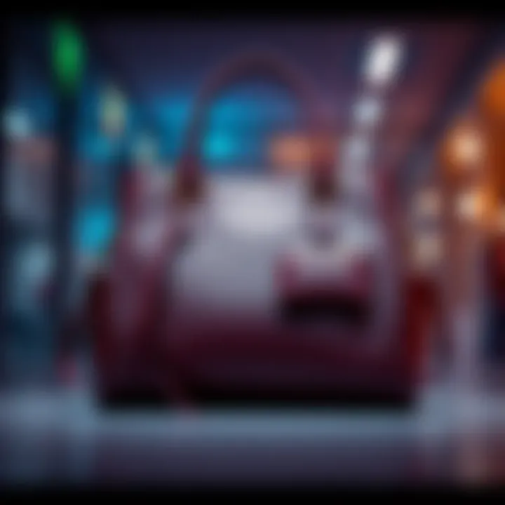 A large, fashionable handbag showcasing a blend of style and practicality, perfect for daily use.
