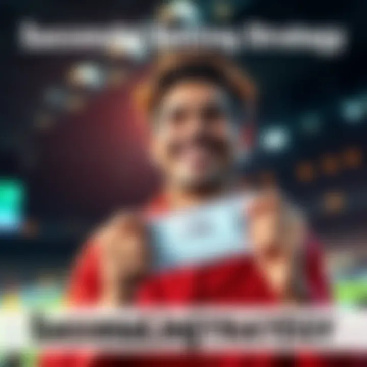 A person celebrating their betting success with a confident smile, showing a winning ticket in hand.