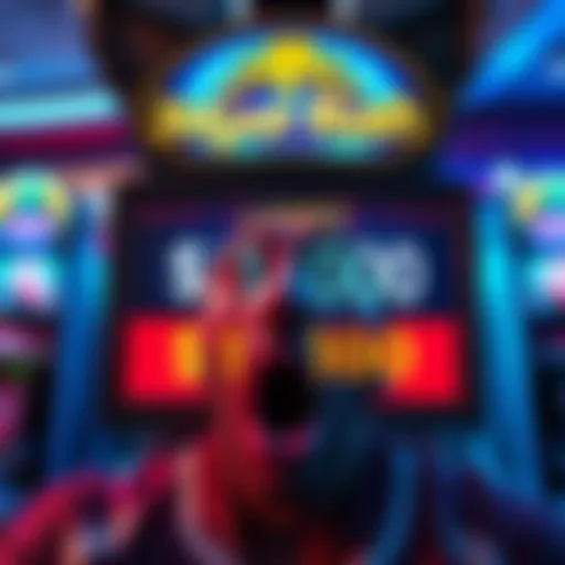 A player looking shocked at a screen showing a sudden increase in bet from $1 to $1000, with a total loss of $3100 displayed