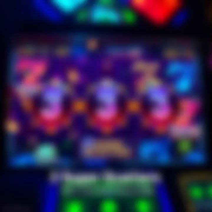Three Super Scatter symbols on a game screen with vibrant colors and exciting effects