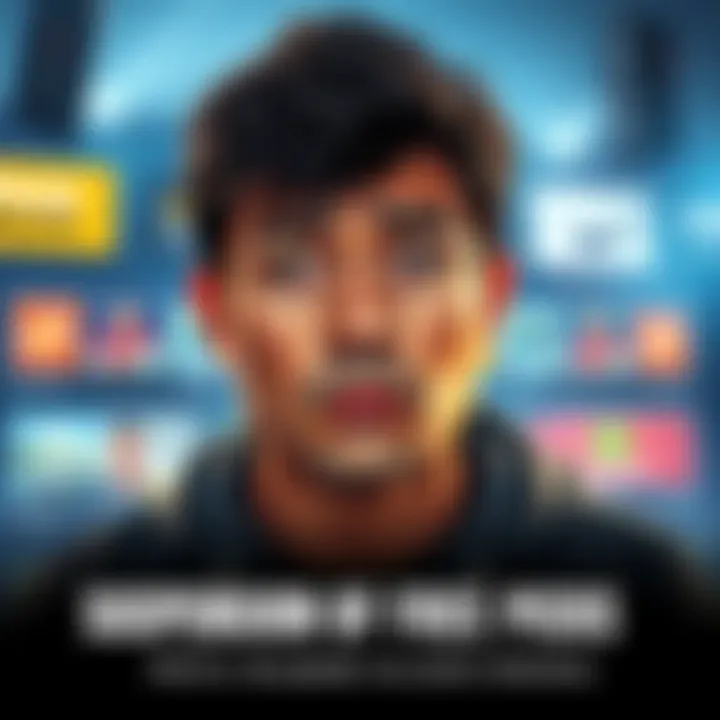 A graphic showing a person looking puzzled with sports picks in the background, symbolizing the halt of free picks due to lack of recognition after wins.