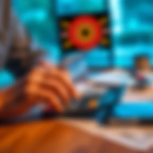 A person calculating taxes, showing winnings and losses from gambling, with a calculator and tax forms on a table.