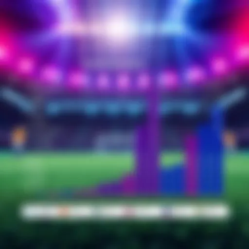 Chart showing betting results for various teams with a $1 bet