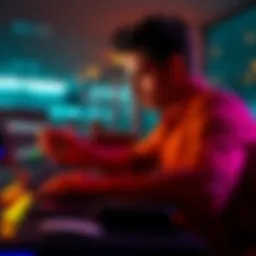 A person reviewing tennis betting tips and sportsbook promotions on a laptop