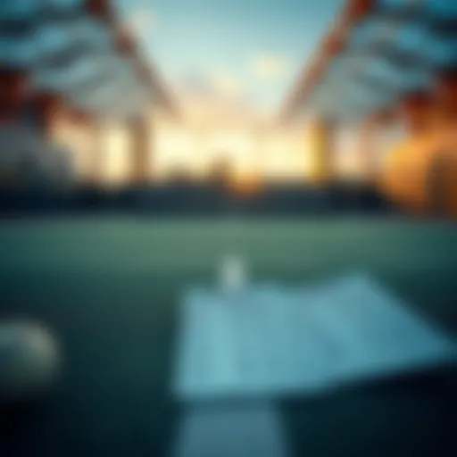 A tennis court with odds and betting slips showing predictions for October 6, 2025.