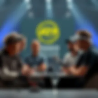 Tennis players discussing ATP 2026 controversy A group of tennis players expressing their opinions about the ATP 2026 controversy during a press conference.