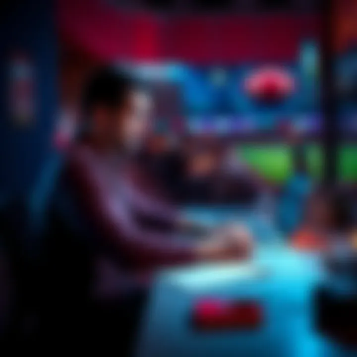 A person sits at a table with a laptop and notepad, planning betting strategies for Thanksgiving Day.