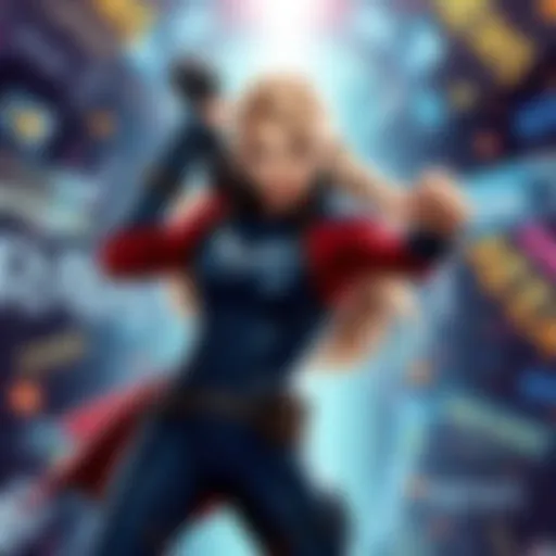 A vibrant graphic showing Thorpedo Anna in an action pose, surrounded by exciting news headlines, symbolizing the latest updates.