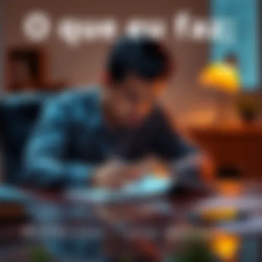 A person sitting at a desk, writing in a notebook with a pensive expression, symbolizing deep reflection on a significant decision.