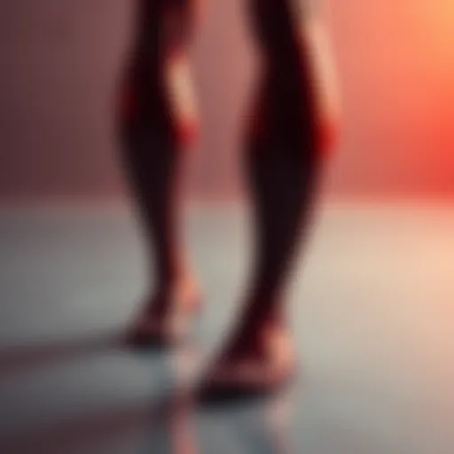 A symbolic representation of the idea of three legs, standing firm on different surfaces, suggesting balance and reflection.