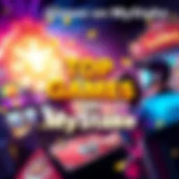 A selection of popular games available on MyStake, showing winning players and exciting gameplay.