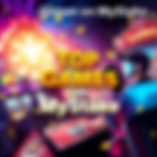 A selection of popular games available on MyStake, showing winning players and exciting gameplay.