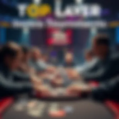 Top Player in Cash and Tournaments A dynamic poker scene showcasing intense players and cash games in 2026.