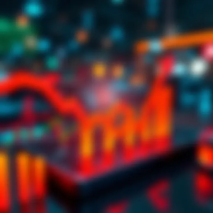 Graph showing decline in Top Monthly rankings with downward arrows and trend lines