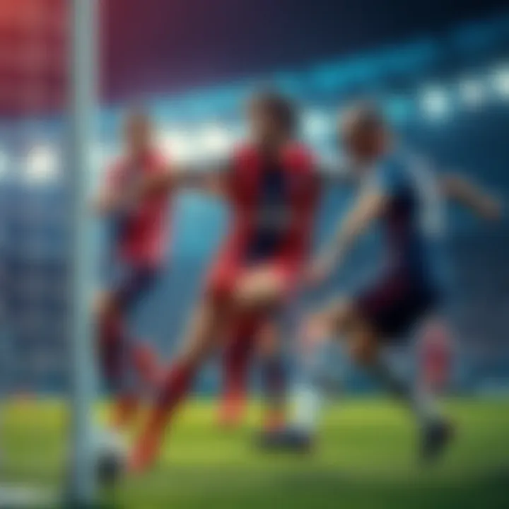 Tottenham players pushing forward with determination during a match against Crystal Palace, aiming for corner kicks.