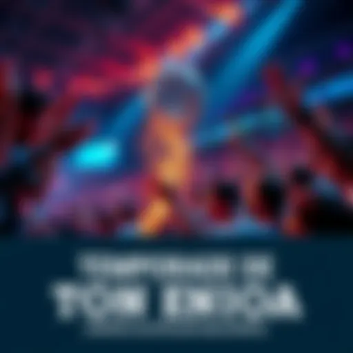 Participants competing in an intense tournament setting with cheering crowds and vibrant atmosphere