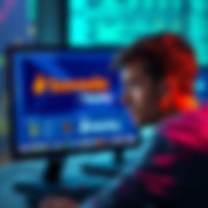 Frustrated person looking at a computer screen with Bovada and MatchPay logos, symbolizing issues with money transfer