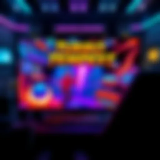 Turbo Storm Tempest Game Screen A vibrant display of the Turbo Storm Tempest game with colorful graphics and active gameplay