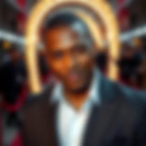 Tyrese Gibson posing on the red carpet, showcasing his style and charisma at a movie premiere