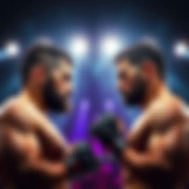 Belal Muhammad and Jack Della Maddalena facing off in a UFC match preview