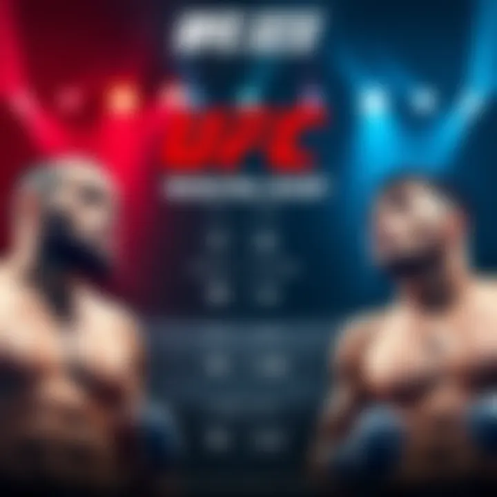 UFC 323 Poll Results Graphic showing poll results for UFC 323 with fight stats and fan opinions